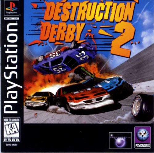 Destruction Derby 2 (USA) Cover